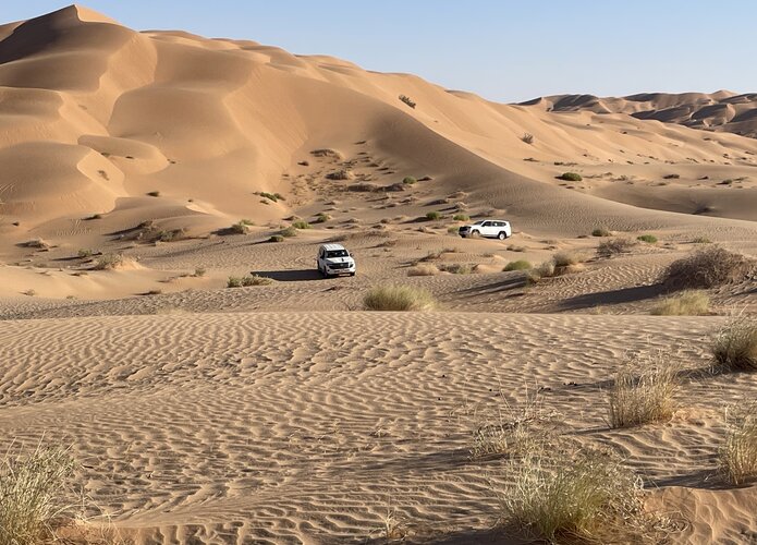 Finde den Offroadweg durch die Wüsten des Oman. | © 4x4 Exploring GmbH