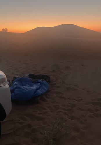 Wunderbare Morgenstimmung in der Rub al Khali Wüste des Oman. | © 4x4 Exploring GmbH