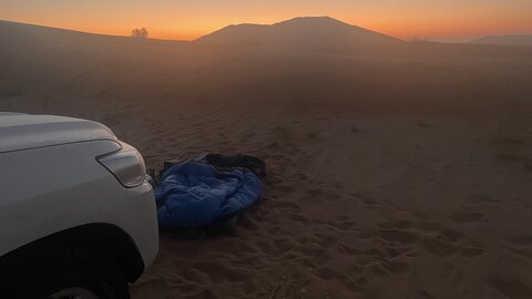 Wunderbare Morgenstimmung in der Rub al Khali Wüste des Oman. | © 4x4 Exploring GmbH