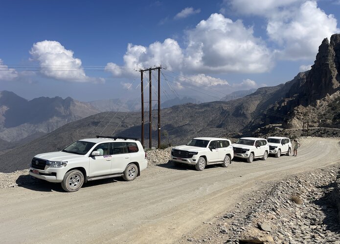 Immer wieder tolles Panorama mit Weitsicht beim Offroadfahren in den Bergen des Oman. | © 4x4 Exploring GmbH