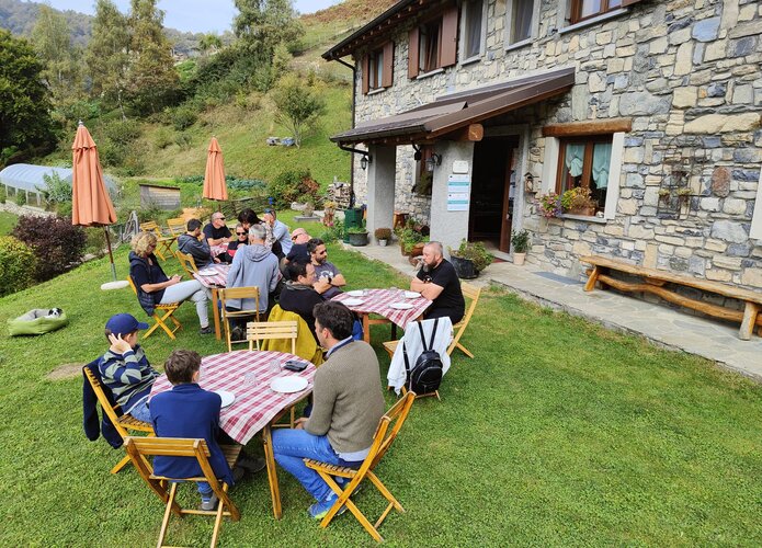 Feines Essen im Agritourismo gehört auf dem Lombardei Offroad Kurztrip dazu. | © 4x4 Exploring GmbH