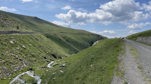 Unterwegs an Kuhherden und anderen Bergbewohnern passieren wir malerische Landschaften der Pyrenäen. Offroad Pyrenäen | © 4x4 Exploring GmbH 