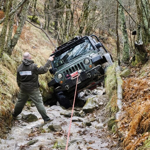 Beim Offroad in der Toskana sind gute Einweiser hilfreich | © 4x4 Exploring GmbH